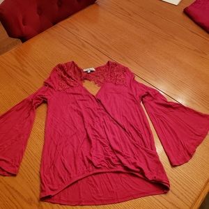 Juniors size pink shirt